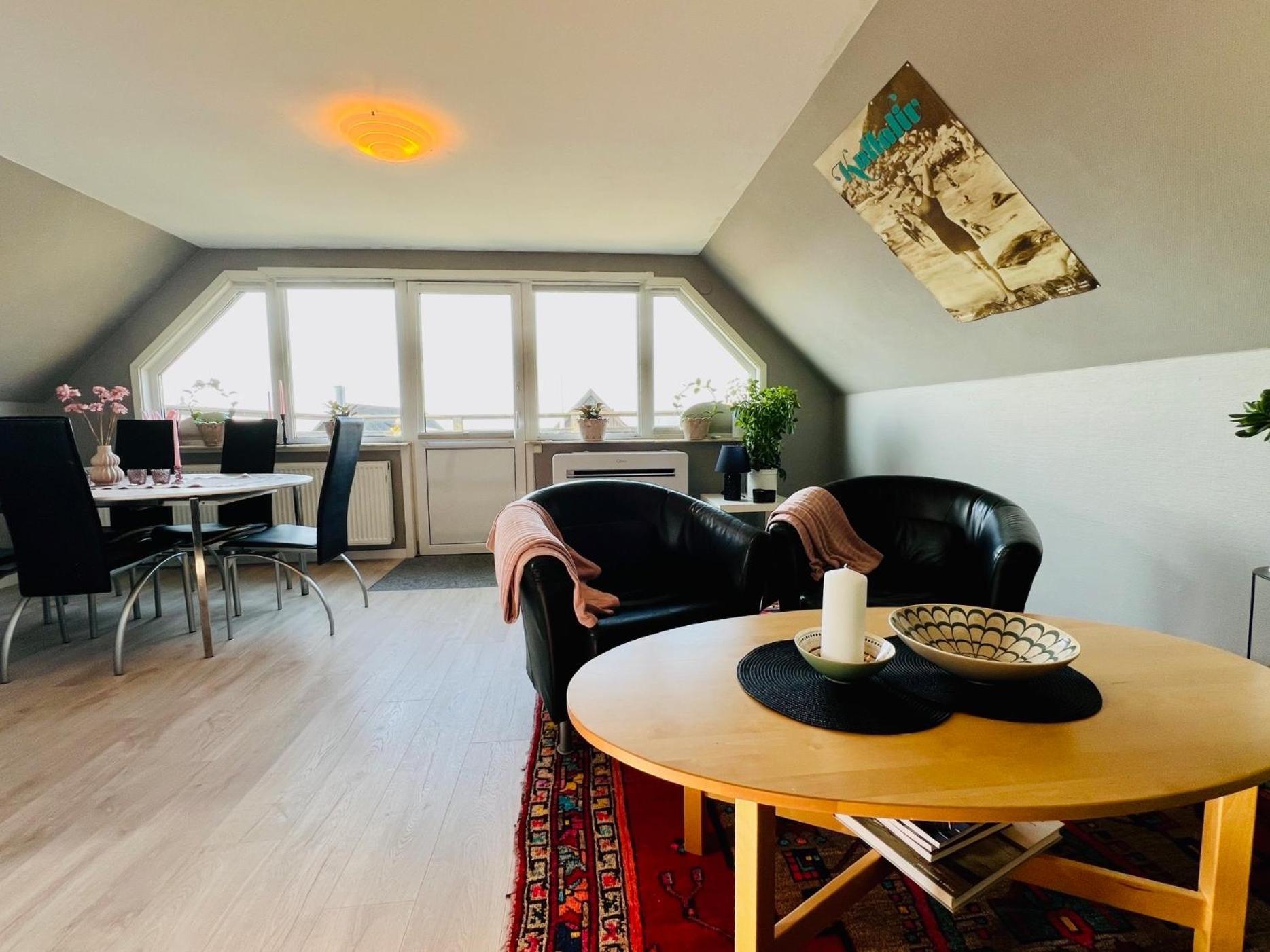 Penthouse-Laegenhet Med Tva Sovrum & Terass Med Havsutsikt Mölle Extérieur photo